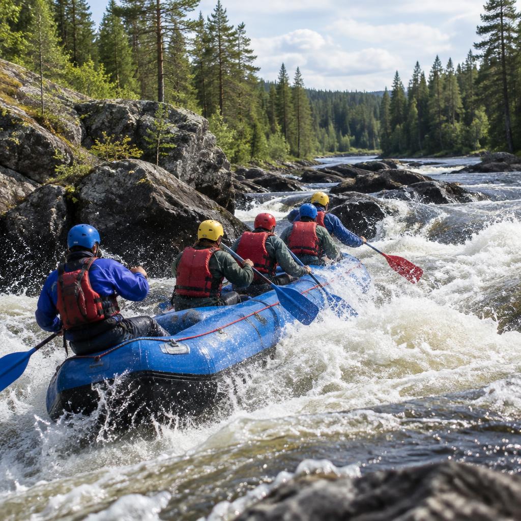 Сплав по реке Шуя (пос. Матросы)